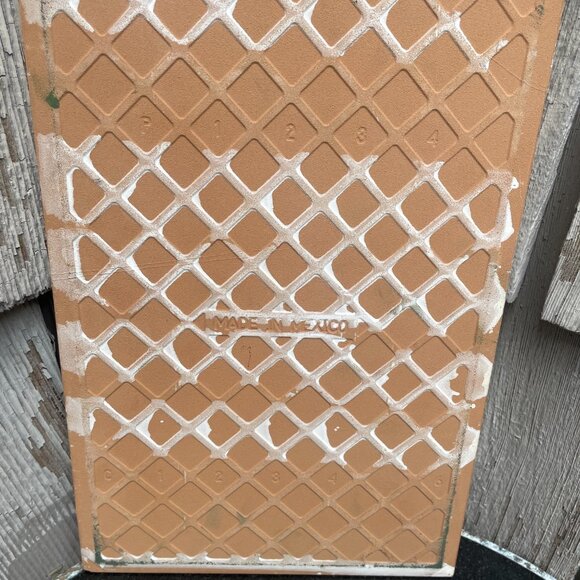 Mexican Tile Oil Paintings Lot of 2 Los Cabos Oceanside Vineyard - Picture 4 of 11